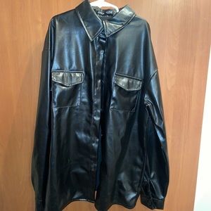 Pleather jacket